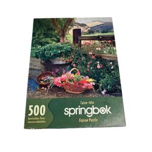 Vintage Springbok "Country Garden" Jigsaw puzzle, 500 piece